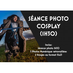 Séance photo cosplay (1h30)